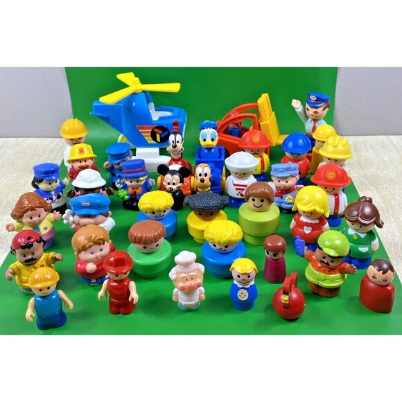 Little People Other - Huge Variety of Little People and Accessories Lot includes Disney & Fisher Price